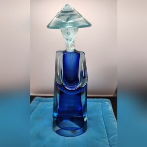 20th Century Italian Murano Glass Japanese Farmer by Archimede Seguso